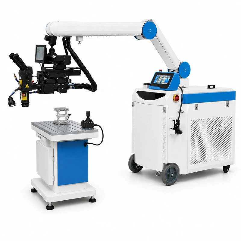 Articulated Boom Arm Systems Laser Mold Welder