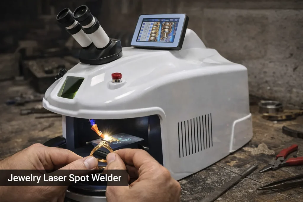 RLW-YD100-YA: 100W Gold Jewelry Laser Welder
